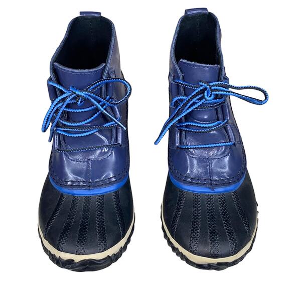 Sorel Women’s Blue Out N About Waterproof Rain Boot Size US 6 - Picture 4 of 9